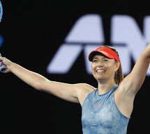 Sharapova derrotó en un partidazo a la campeona defensora del Abierto de Australia