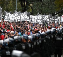 Sindicatos protestan en Buenos Aires y otras 20 provincias en rechazo a crisis económica