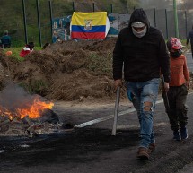 ndígenas de Ecuador mantienen protesta con su líder detenido por vandalismo