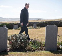 Canciller británico David Cameron realiza histórica visita a las Islas Malvinas