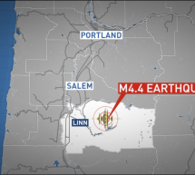 ¿Lo sentiste? Un temblor de 4.4 fue reportado en el oeste de Oregón