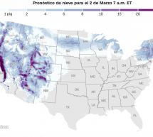 ¿Dónde y cuándo habrá más tormentas de nieve en EE.UU.?