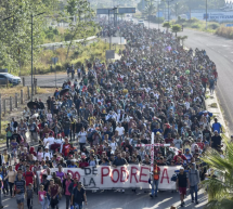 México disuelve caravana de migrantes tras comprometerse a entregar documentos de estancia legal